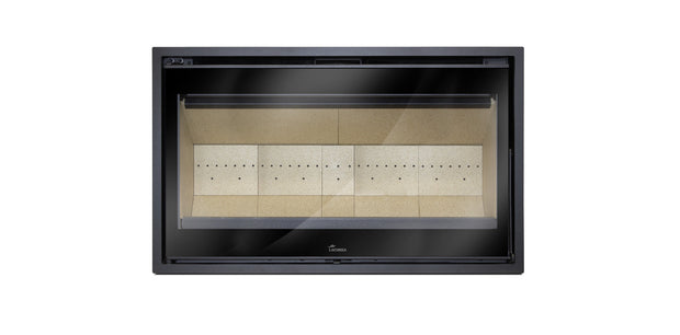 Lacunza LOIRE 1000 – wood-burning steel fireplace insert, elegance and efficiency in one