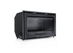 Lacunza IF 800, powerful cast iron, wood-burning fireplace insert, grill grate