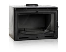 Lacunza IN 700, cast iron, wood-burning fireplace insert, black finish