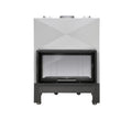 Lacunza ITACA ECO 100 – wood-burning steel fireplace with lift-up glass