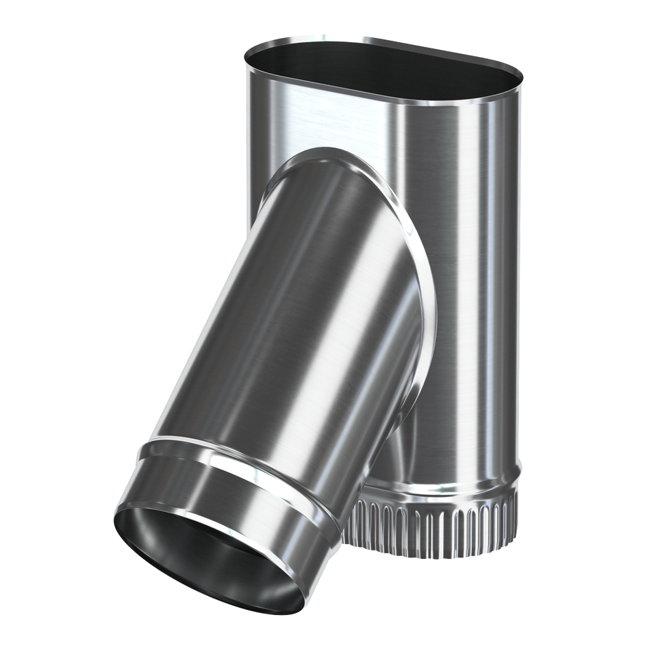 Oval chimney liners Poujoulat OVALINOX WG