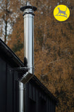 Steel insulated chimney DUALINOX WG 180 D