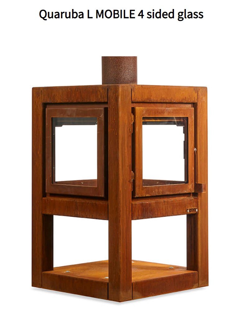 Quaruba L mobile 4 glass