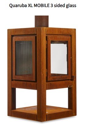 Quaruba XL mobile 3 glass