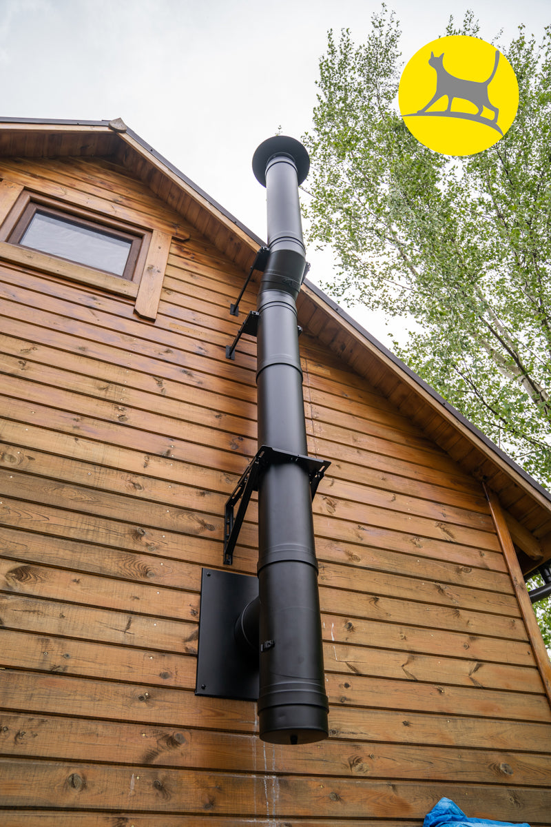 Steel insulated chimney DUALINOX WG 180 D