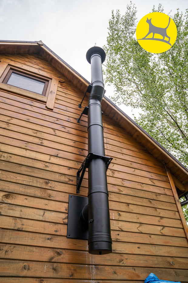 Steel insulated chimney DUALINOX WG 180 D